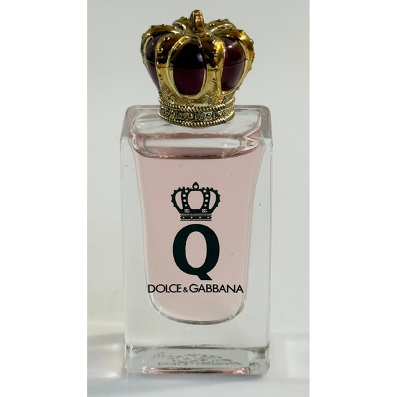Dolce & Gabbana Other - Dolce & Gabbana Q Eau de Parfum Women 5ml Pink Miniature Crown Cap Fragrance